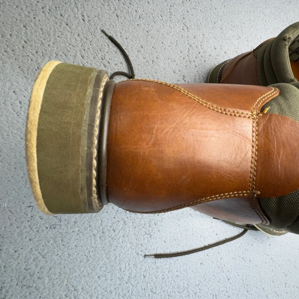 Simms Wading Boots Mens 14 Leather Felt Sole Fly Fishing Freestone Hiking Gorp